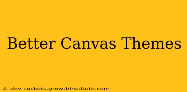 Better Canvas Themes