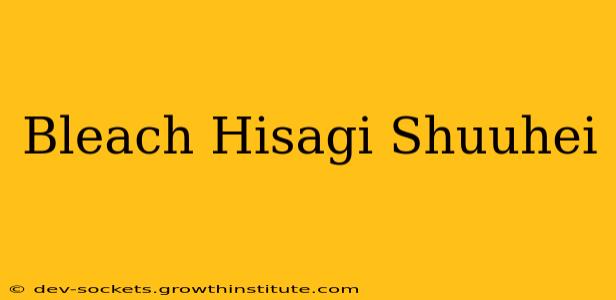 Bleach Hisagi Shuuhei