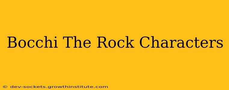 Bocchi The Rock Characters
