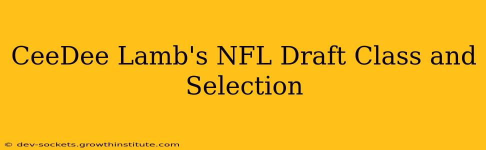 CeeDee Lamb's NFL Draft Class and Selection