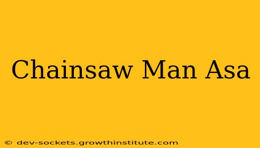 Chainsaw Man Asa