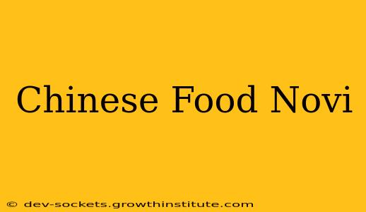 Chinese Food Novi