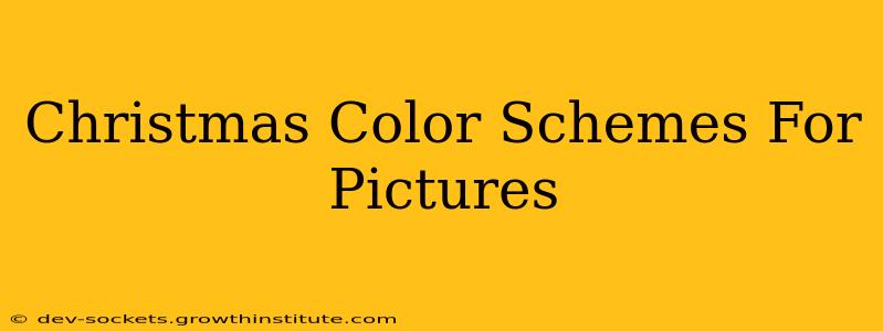 Christmas Color Schemes For Pictures