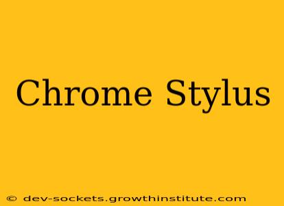 Chrome Stylus