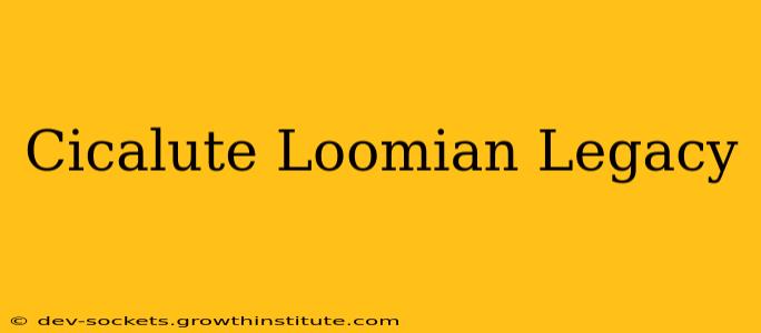 Cicalute Loomian Legacy