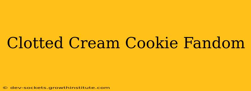 Clotted Cream Cookie Fandom