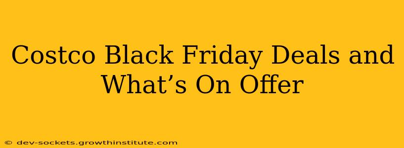 Costco Black Friday Deals and What’s On Offer