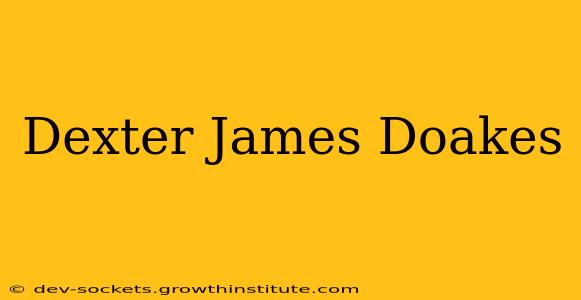 Dexter James Doakes
