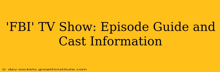 'FBI' TV Show: Episode Guide and Cast Information