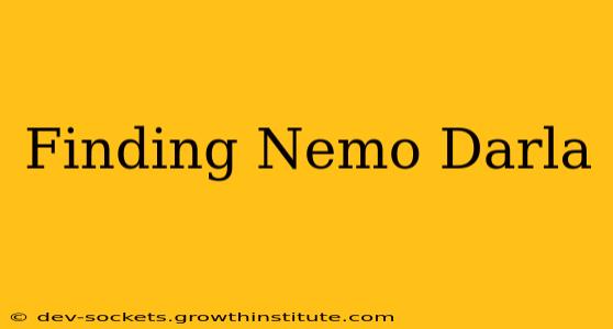 Finding Nemo Darla