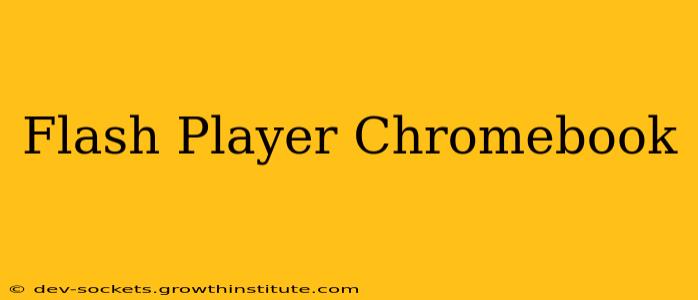 Flash Player Chromebook