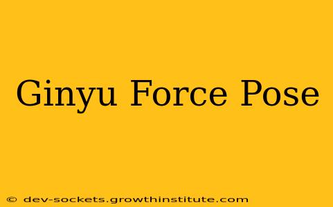 Ginyu Force Pose
