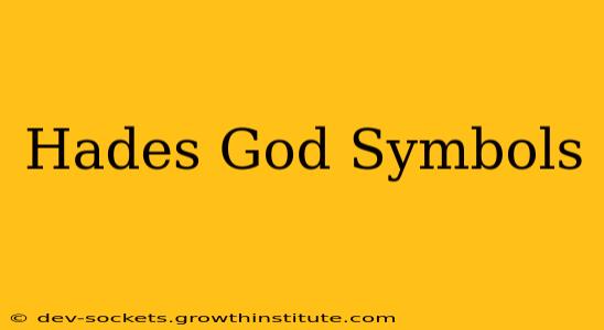 Hades God Symbols