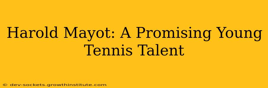 Harold Mayot: A Promising Young Tennis Talent