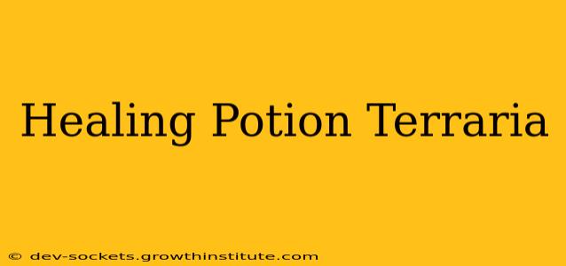 Healing Potion Terraria
