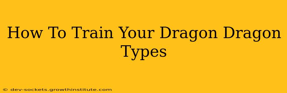 How To Train Your Dragon Dragon Types