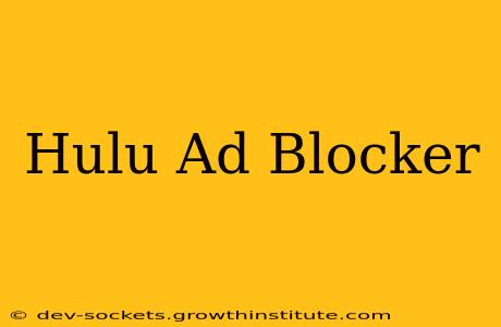 Hulu Ad Blocker