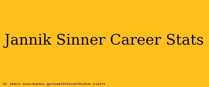 Jannik Sinner Career Stats
