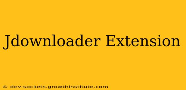 Jdownloader Extension
