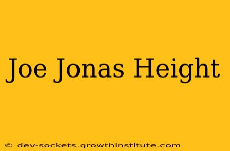 Joe Jonas Height