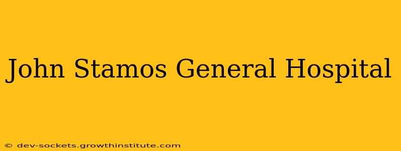 John Stamos General Hospital