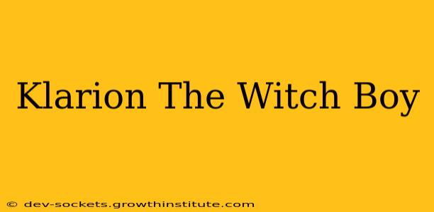 Klarion The Witch Boy