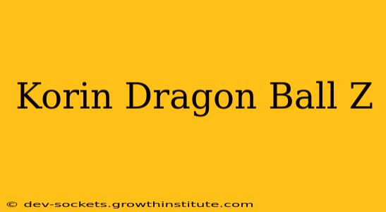 Korin Dragon Ball Z