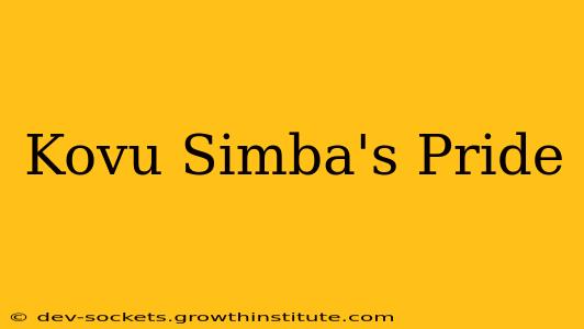 Kovu Simba's Pride