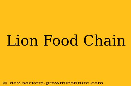 Lion Food Chain