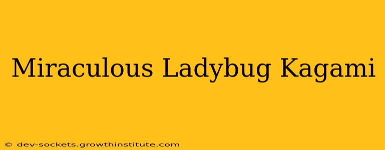 Miraculous Ladybug Kagami