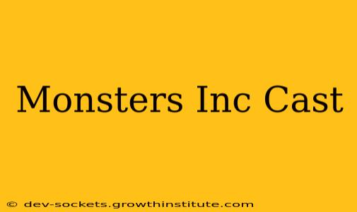 Monsters Inc Cast