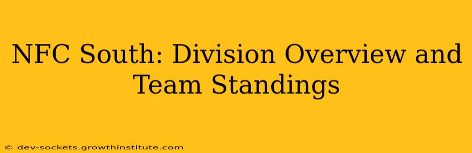 NFC South: Division Overview and Team Standings