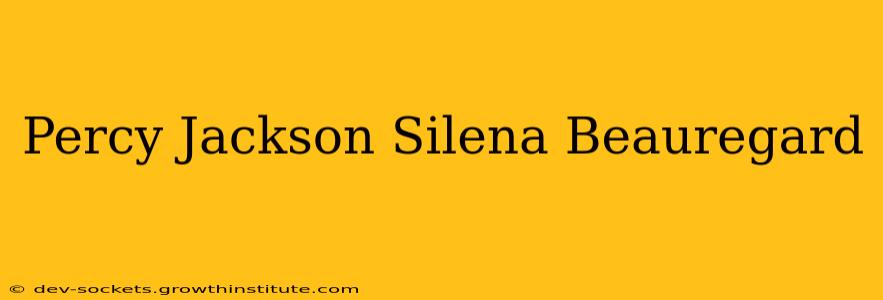Percy Jackson Silena Beauregard