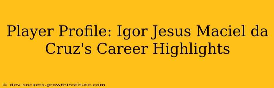 Player Profile: Igor Jesus Maciel da Cruz's Career Highlights