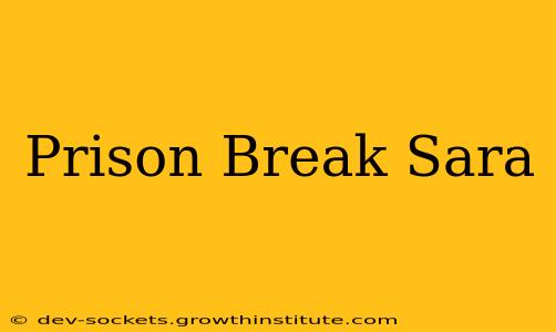 Prison Break Sara