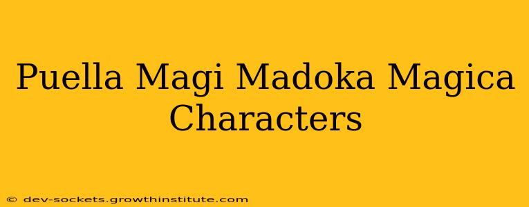 Puella Magi Madoka Magica Characters