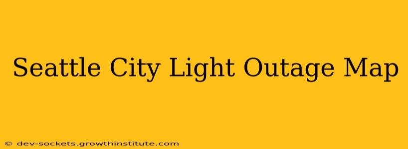 Seattle City Light Outage Map