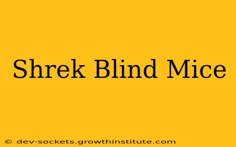 Shrek Blind Mice