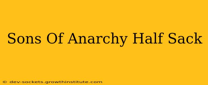 Sons Of Anarchy Half Sack