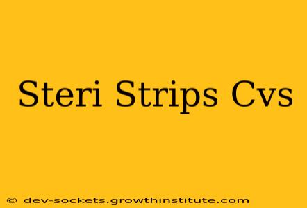 Steri Strips Cvs