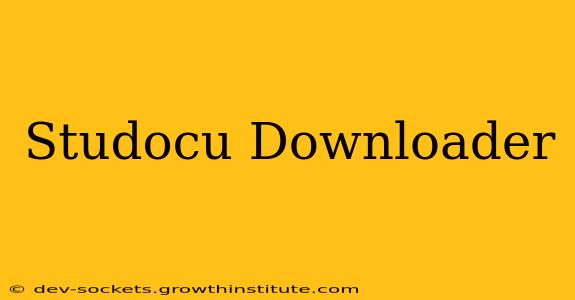 Studocu Downloader
