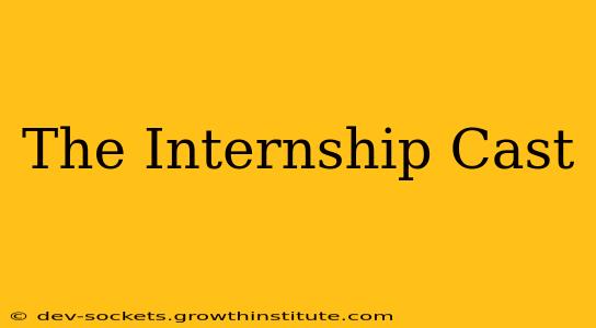 The Internship Cast