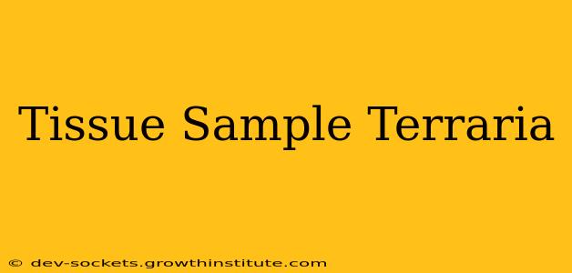 Tissue Sample Terraria