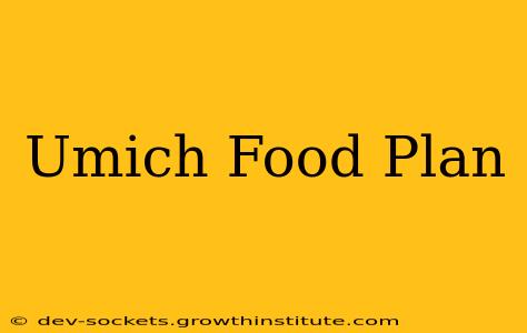 Umich Food Plan