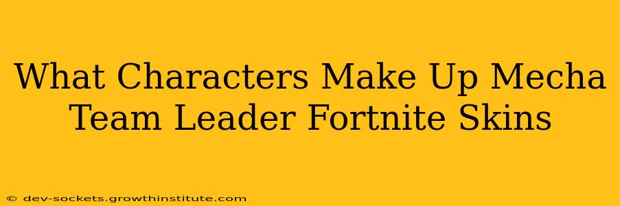 What Characters Make Up Mecha Team Leader Fortnite Skins