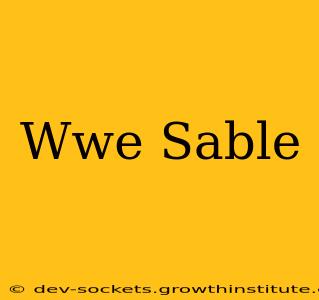 Wwe Sable