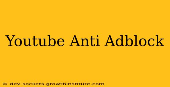 Youtube Anti Adblock