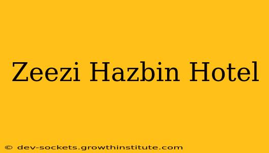 Zeezi Hazbin Hotel
